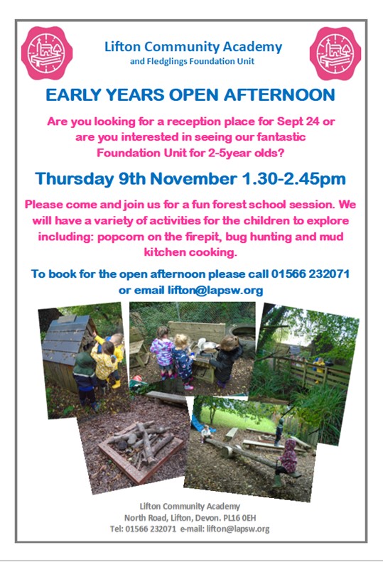 Early Years Open Afternoon